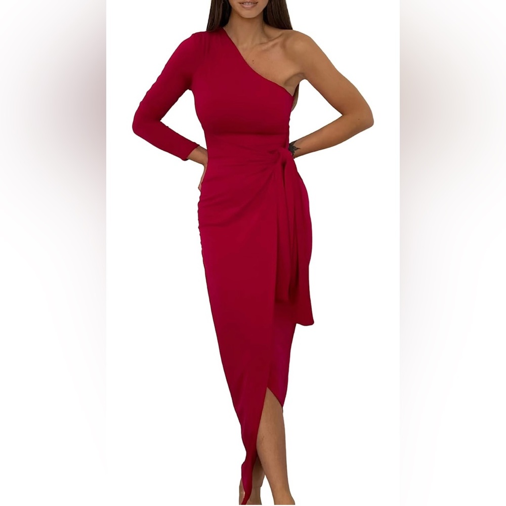 BTFBM midi dress (red)